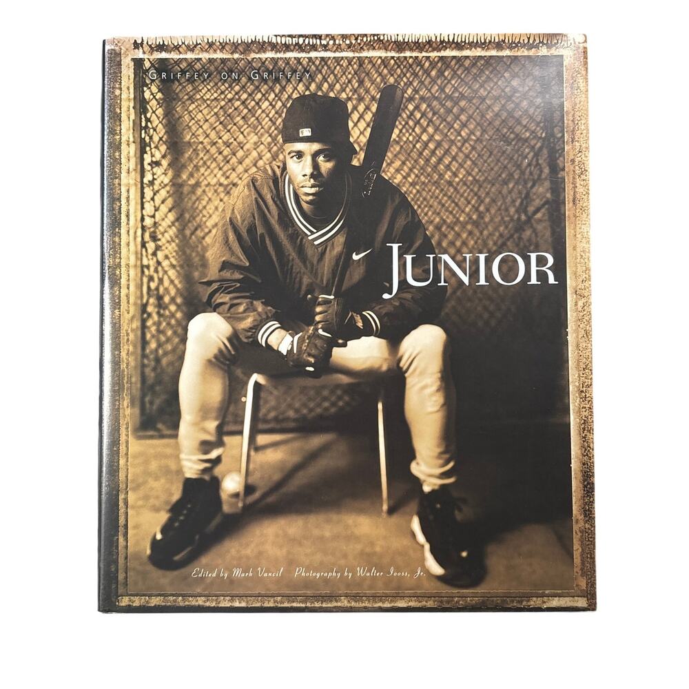 Junior by Mark Vancil Hardcover CollinsPublishers Sports Baseball 1st edition DJ